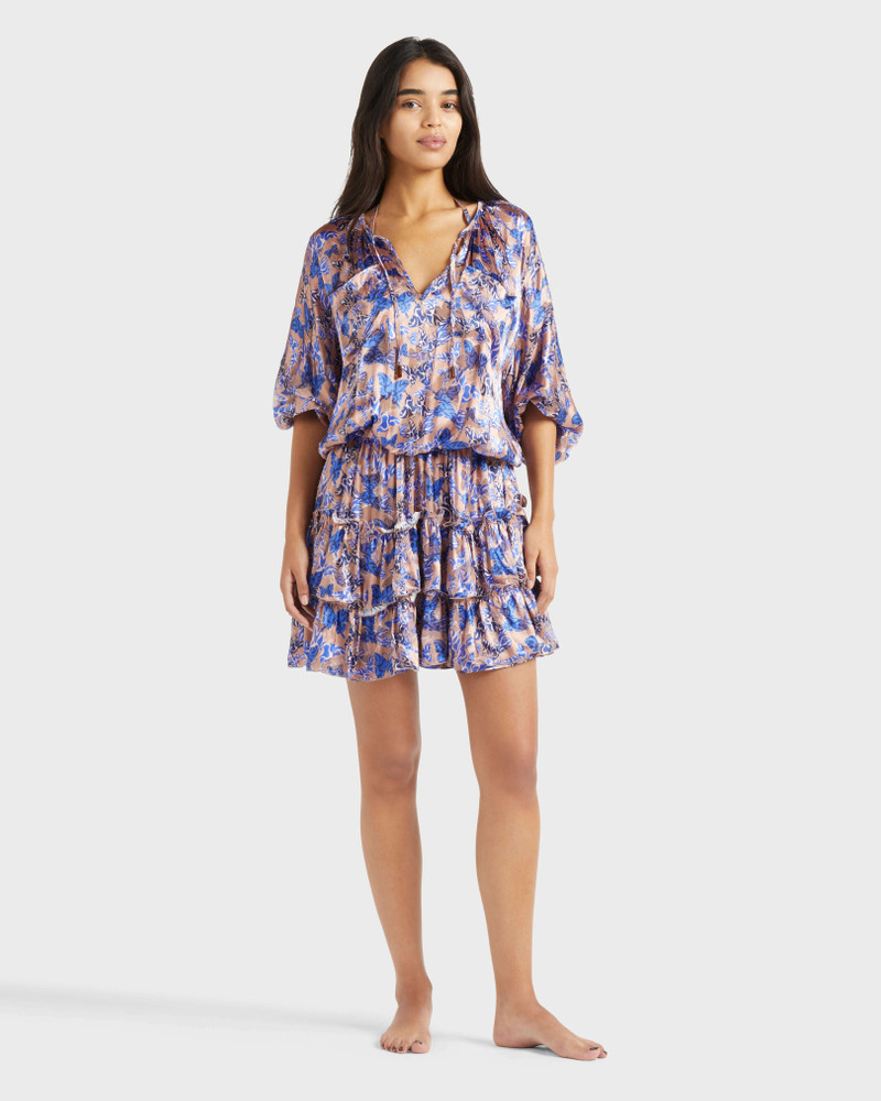 Vilebrequin Women Viscose and Silk Dress Disco Butterflly outlook