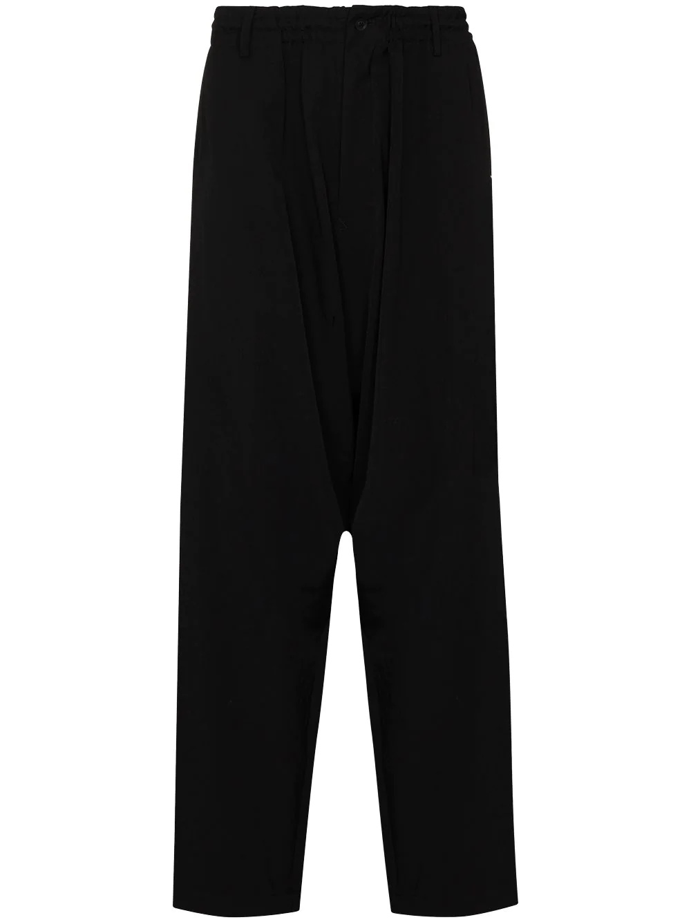 multi-zip detail wool trousers - 1