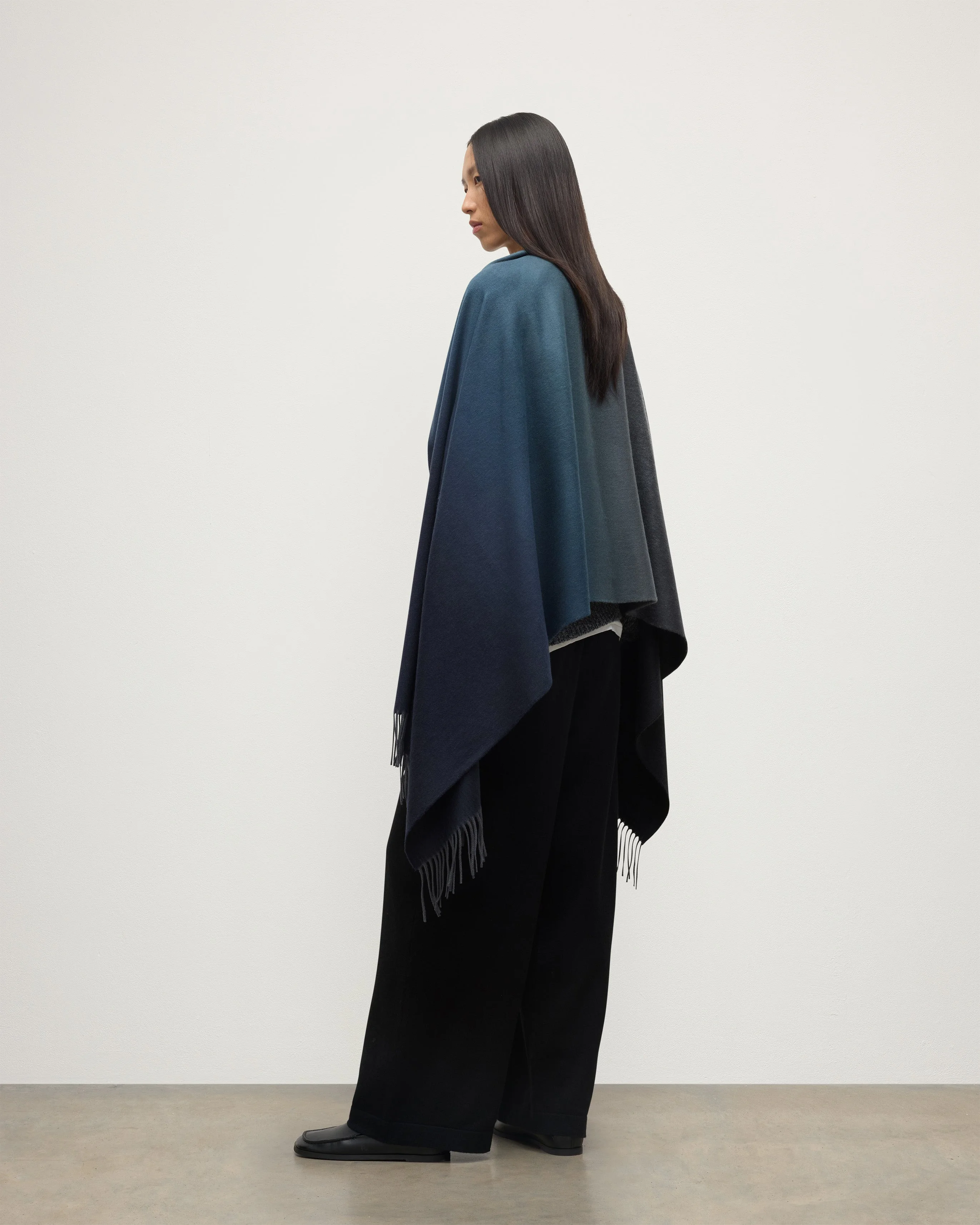 Umbra Ombré Cashmere Stole - 1