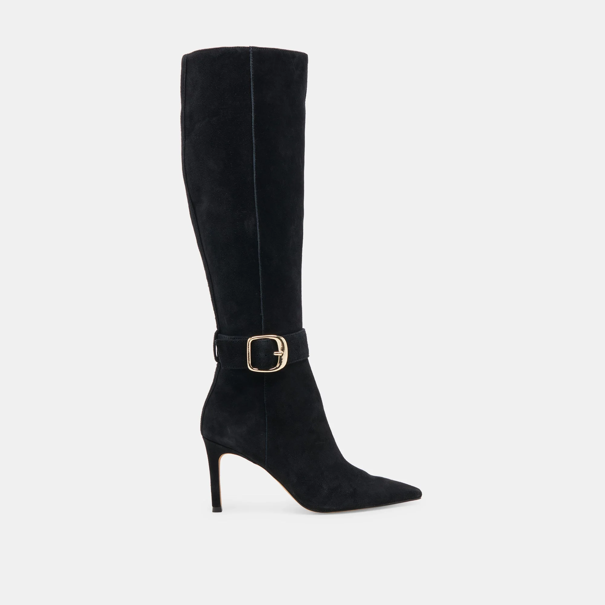 KINZY BOOTS ONYX SUEDE - 1