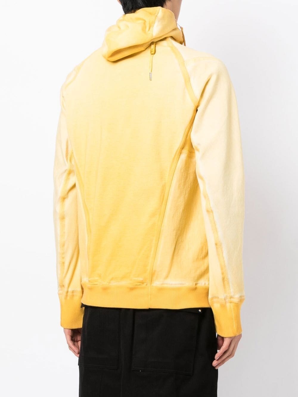 OFF-CENTRE ZIP-FASTENING HOODIE - 3