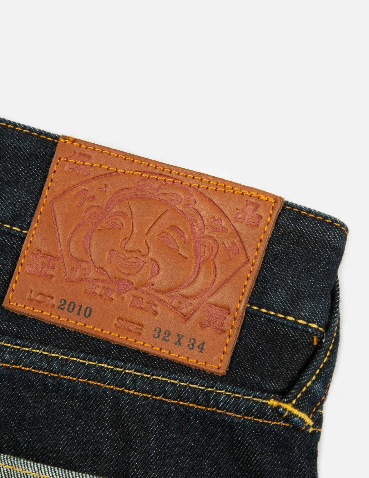 CONTRASTING BACK POCKETS SLIM FIT JEANS #2010 - 11