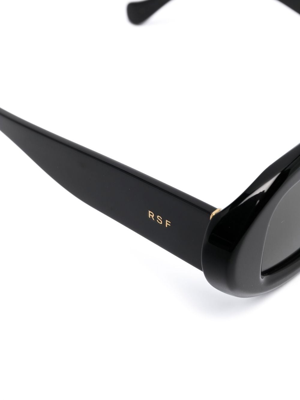 oval frame sunglasses - 3