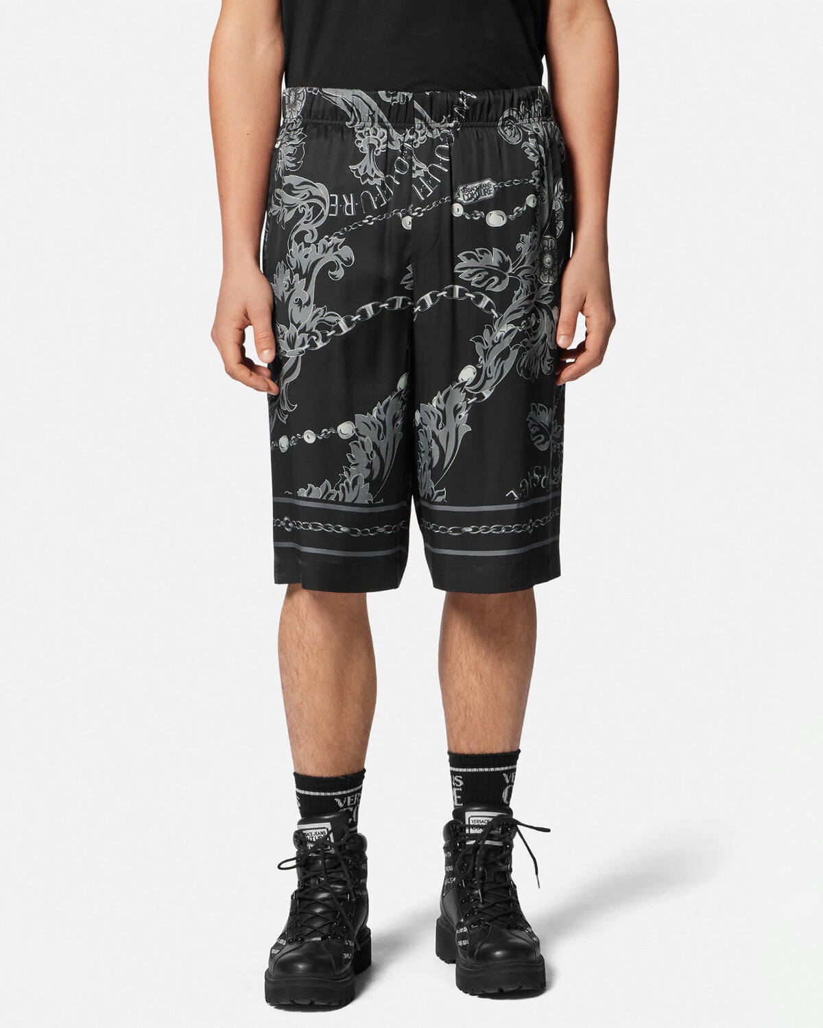 Chain Couture Shorts - 3