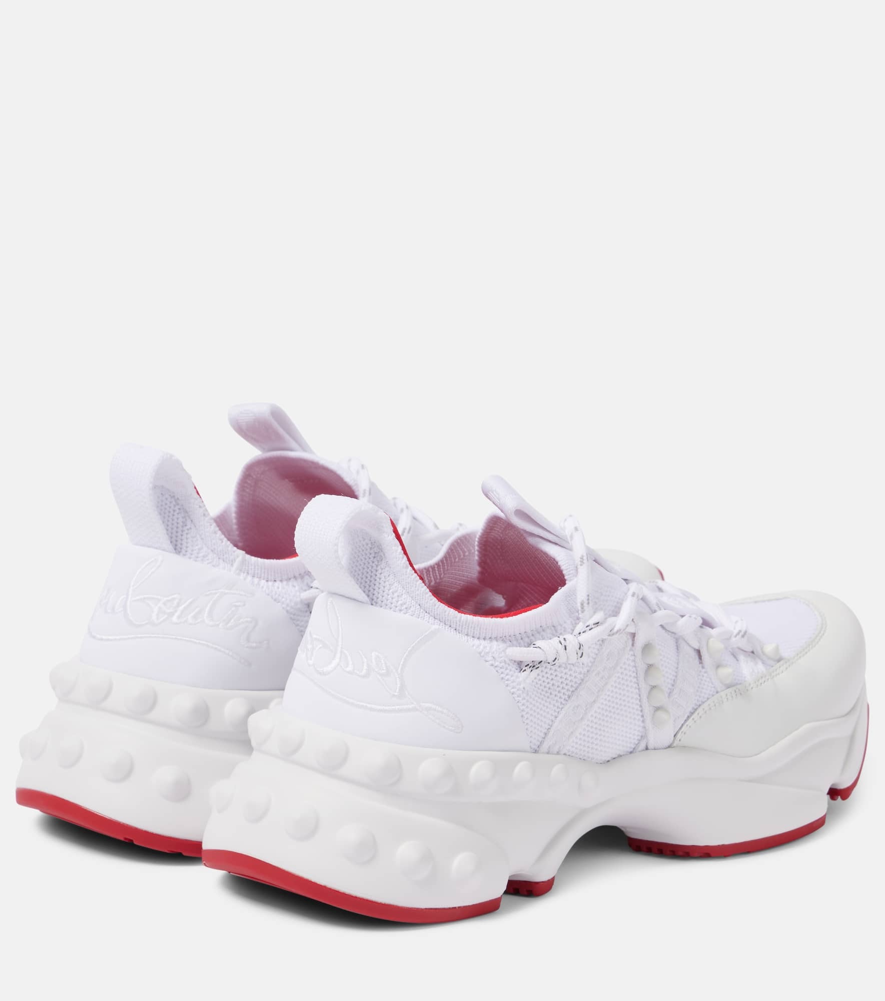 Trailnrun leather-trimmed sneakers - 2