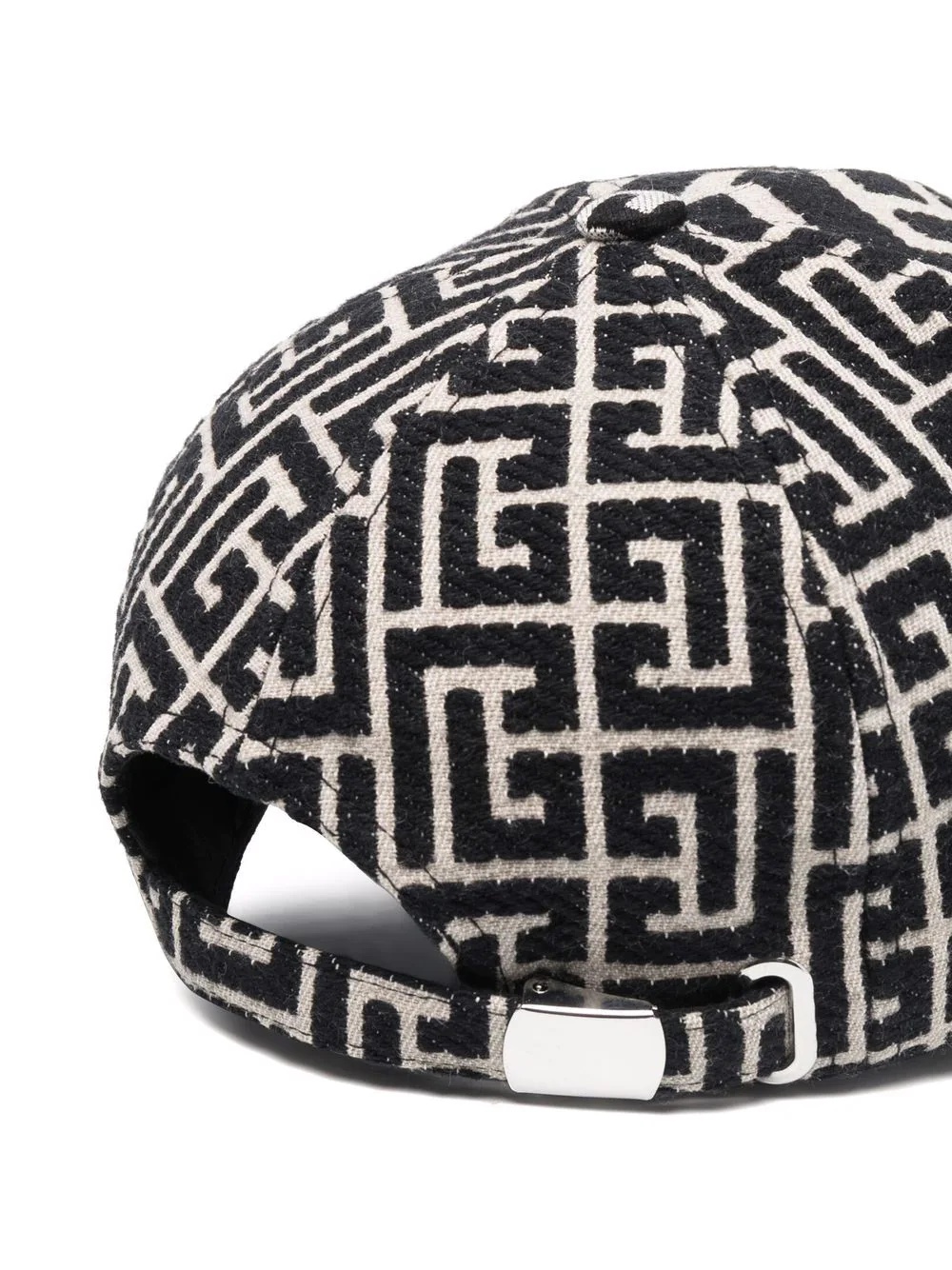 monogram jacquard cap - 2