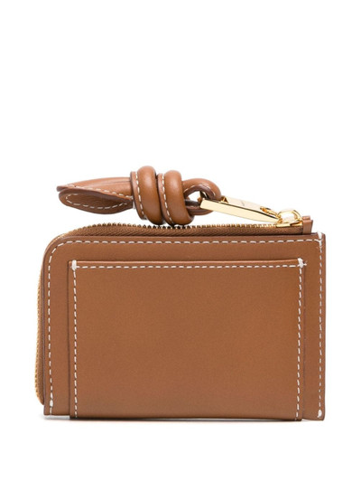 JACQUEMUS Le Porte-Cartes Tourni leather wallet outlook