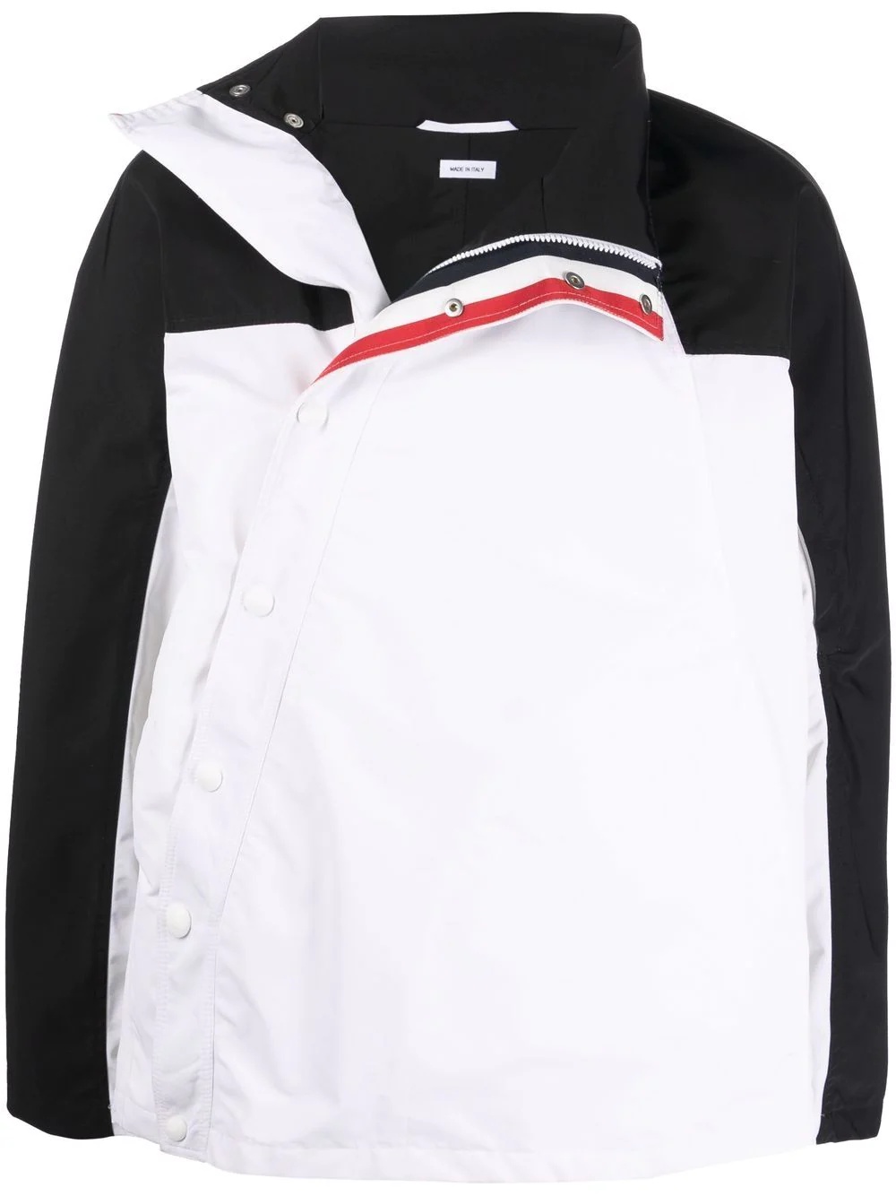 RWB-stripe windbreaker jacket - 1