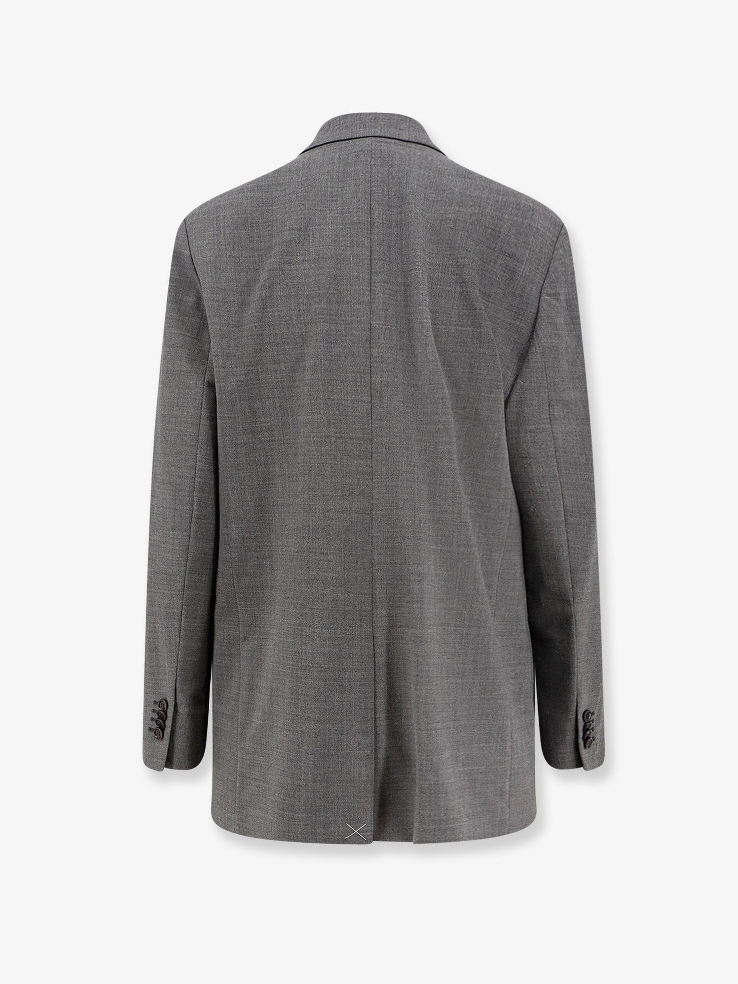 Aspesi Double-Breasted Wool Blend Blazer - 2