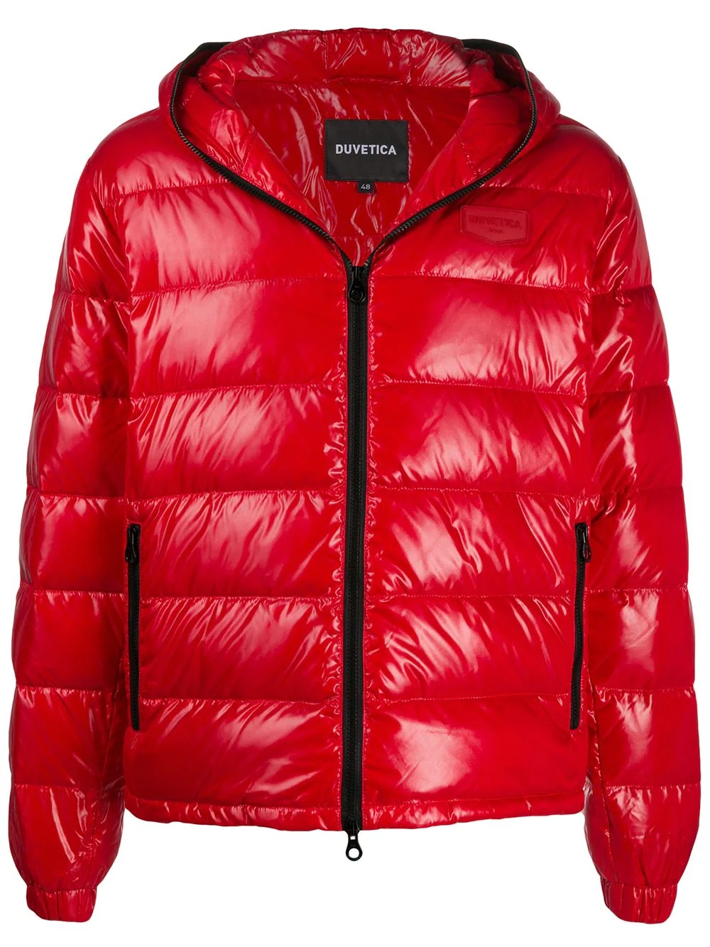 zipped padded jacket  - 1