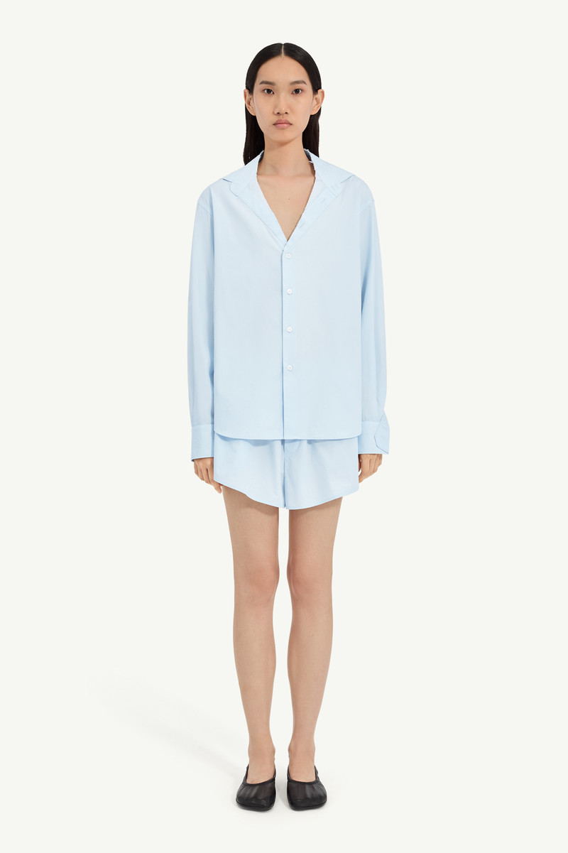 Cotton poplin shirt 1