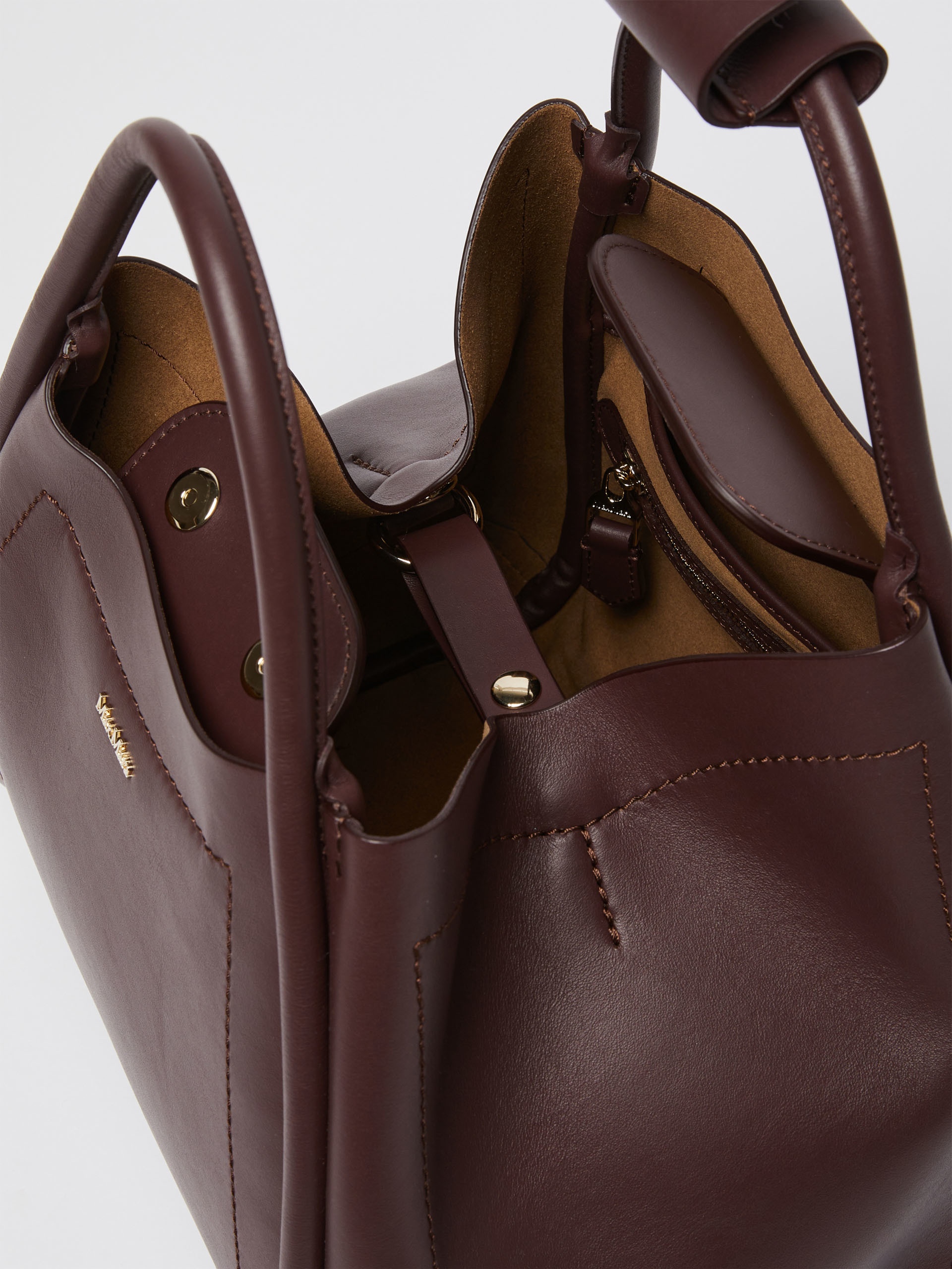 直営♪Max Mara Accessori マリンスモールレザーバッグ MARINS Max Mara 'Marine Small' shoulder bag | SchaferandweinerShops