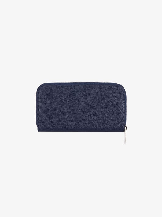 EROS LONG ZIPPED WALLET IN LEATHER - 4