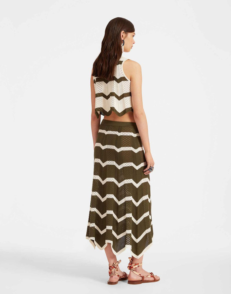 Chevron Skirt 5