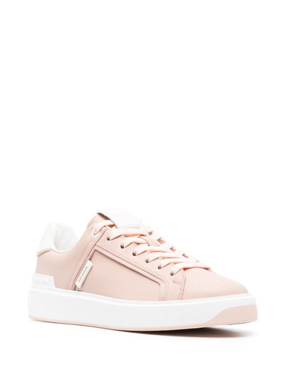 Balmain B-Court leather sneakers outlook