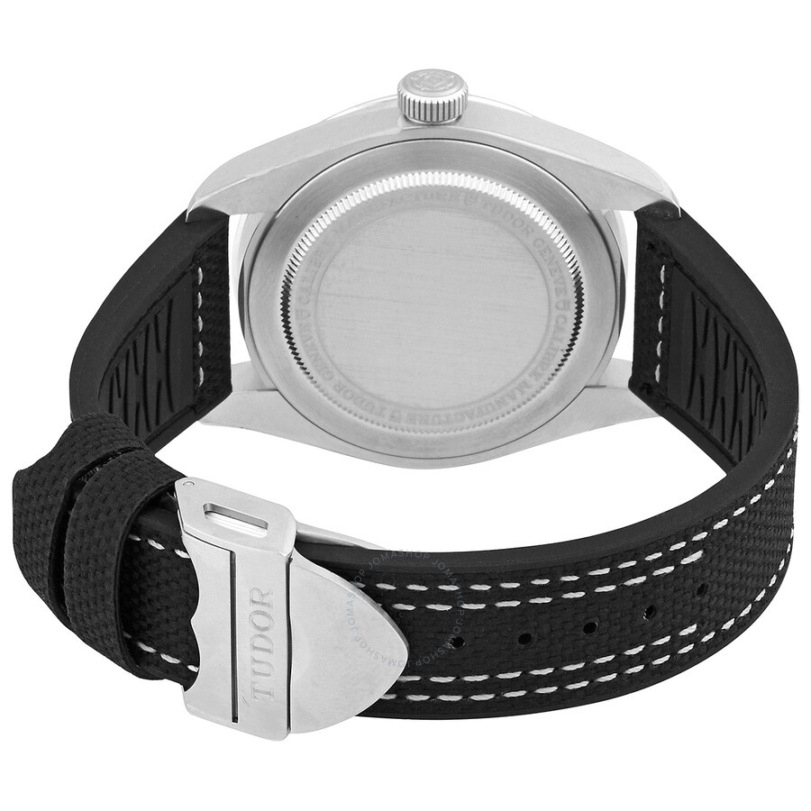 Tudor Ranger Automatic Black Dial Men's Rubber and Leather Watch M79950-0002 - 3