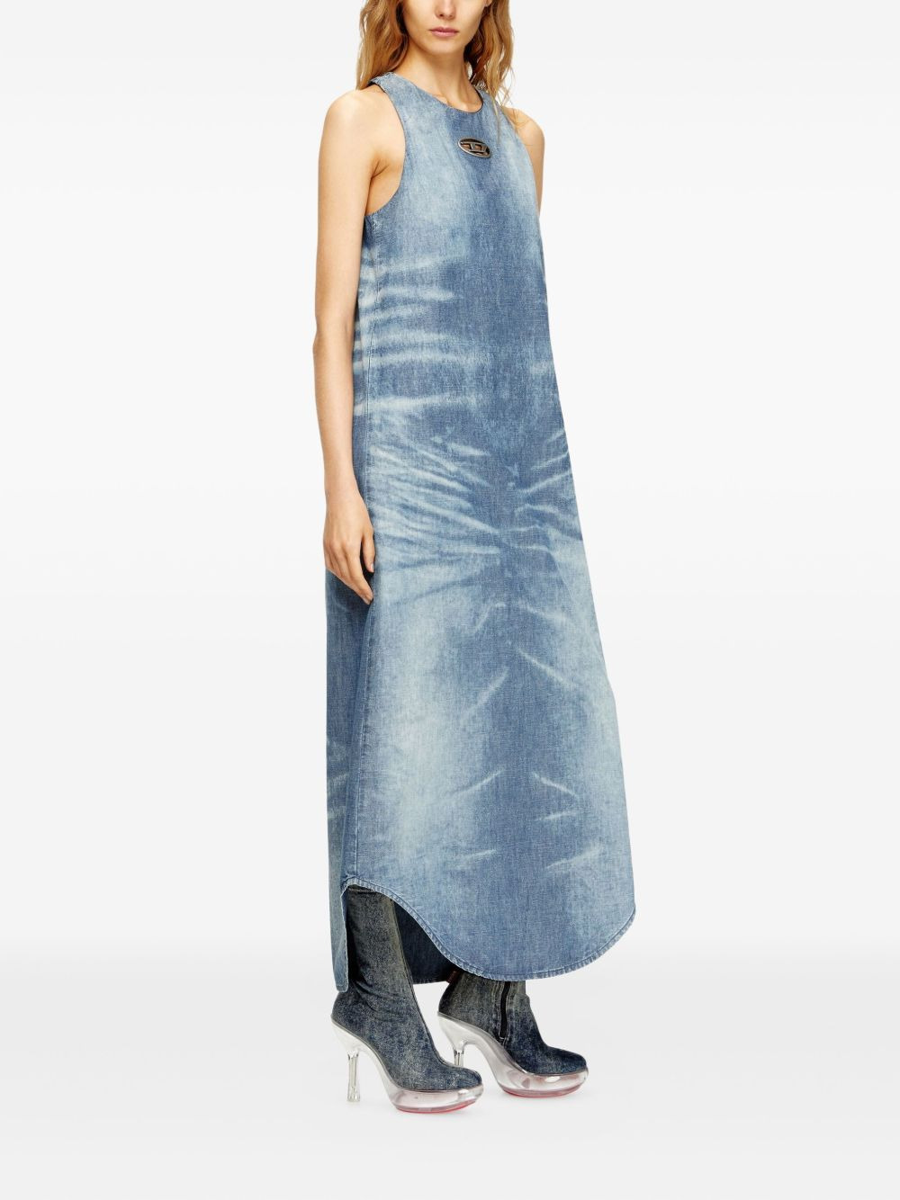Lina sleeveless denim dress - 3