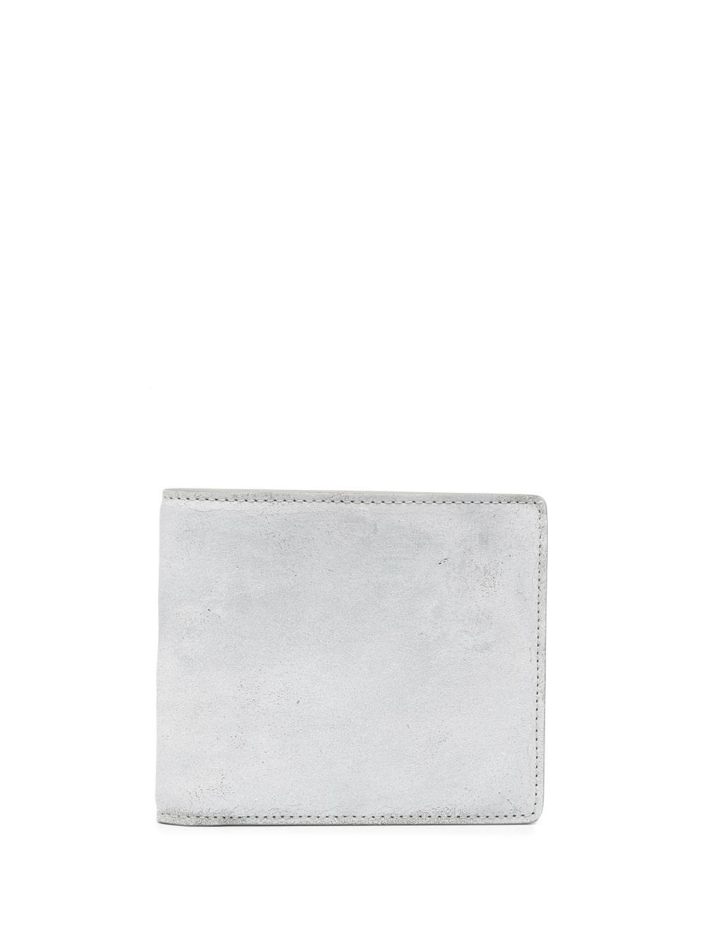 distressed bifold wallet - 1