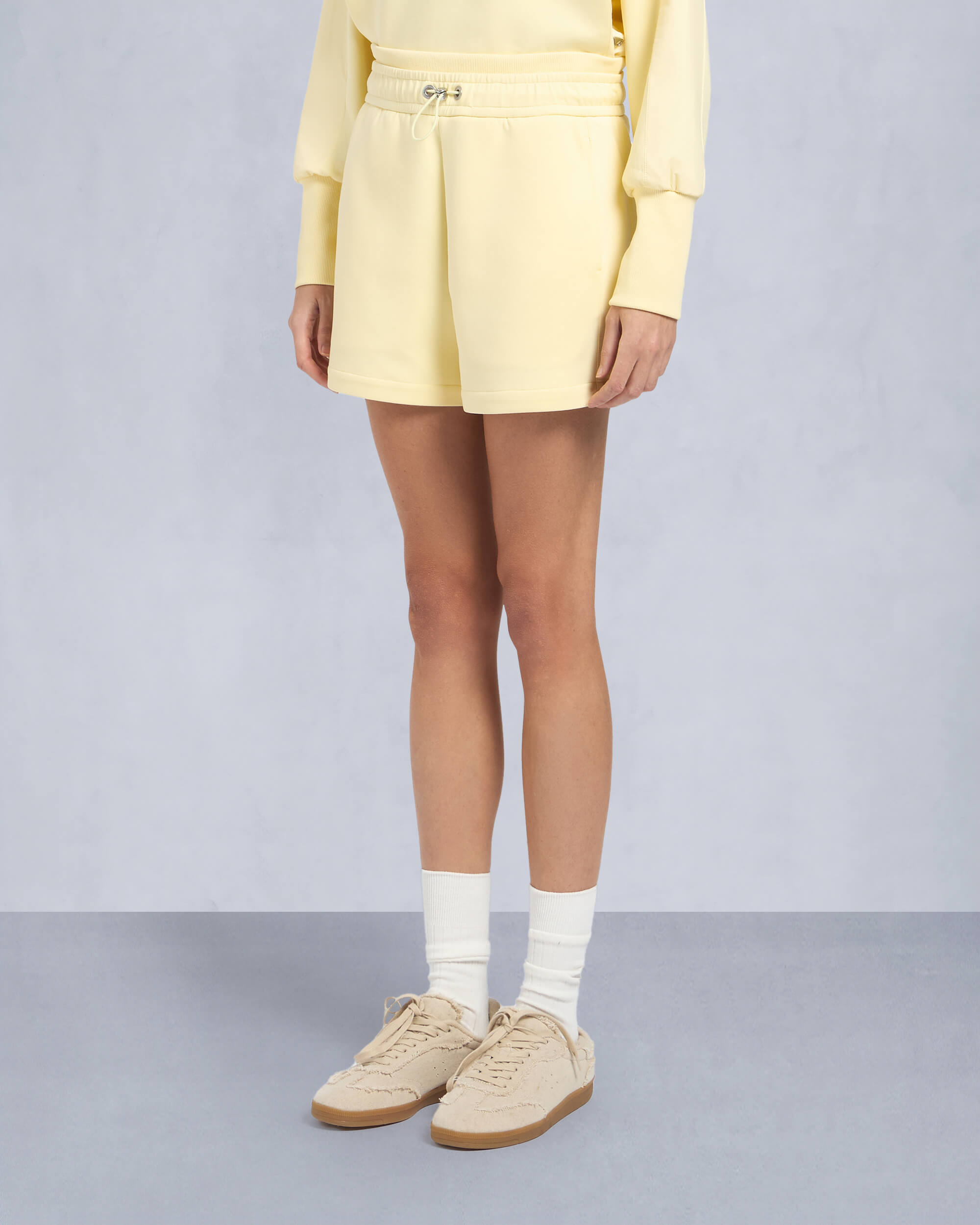 MIXMEDIA DRAWSTRING SHORTS-BEAM - 3