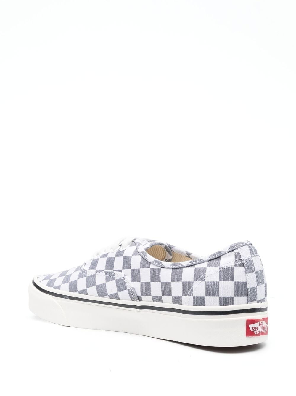 Authentic checkerboard-print trainers - 3