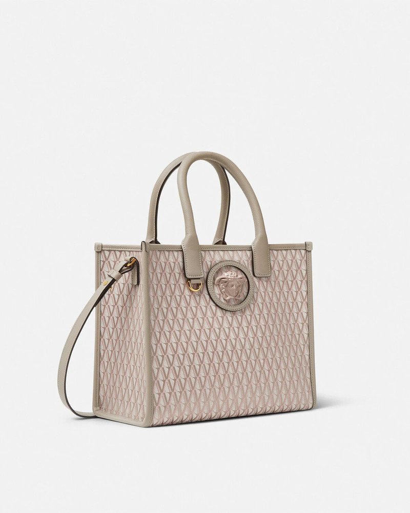 VERSACE V Allover La Medusa Small Tote Bag outlook