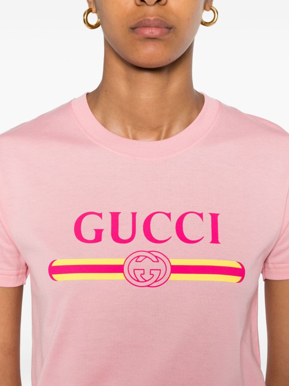 logo-print cotton t-shirt - 5