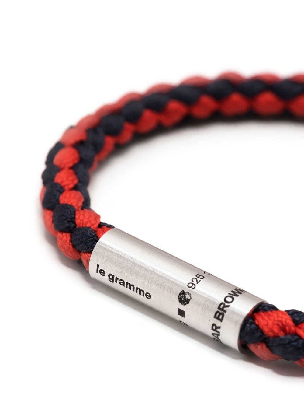 X ORLEBAR BROWN ENGRAVED-LOGO BRACELET - 2