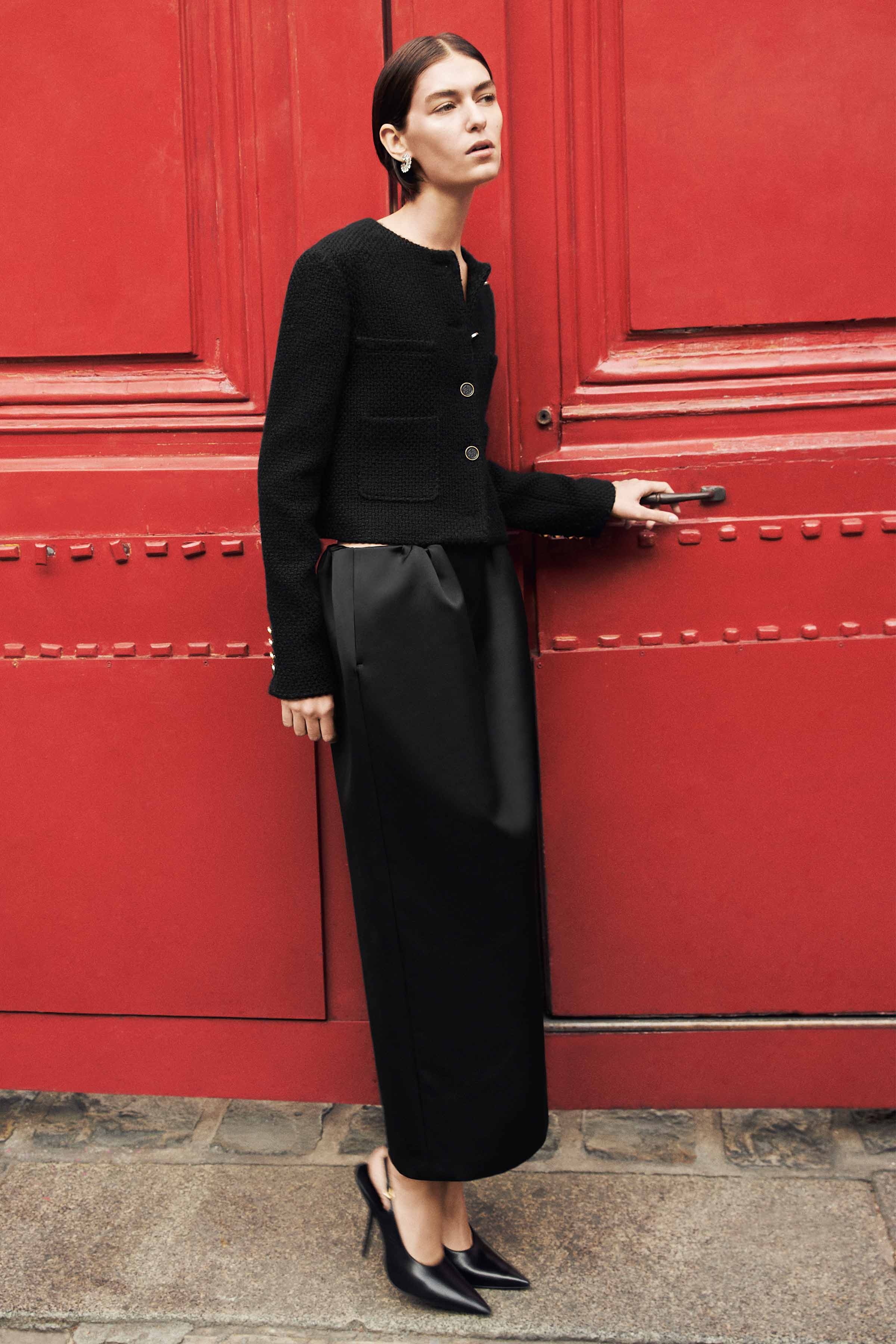 LARROUDÉ X ALTUZARRA PUMP IN BLACK LEATHER - 5