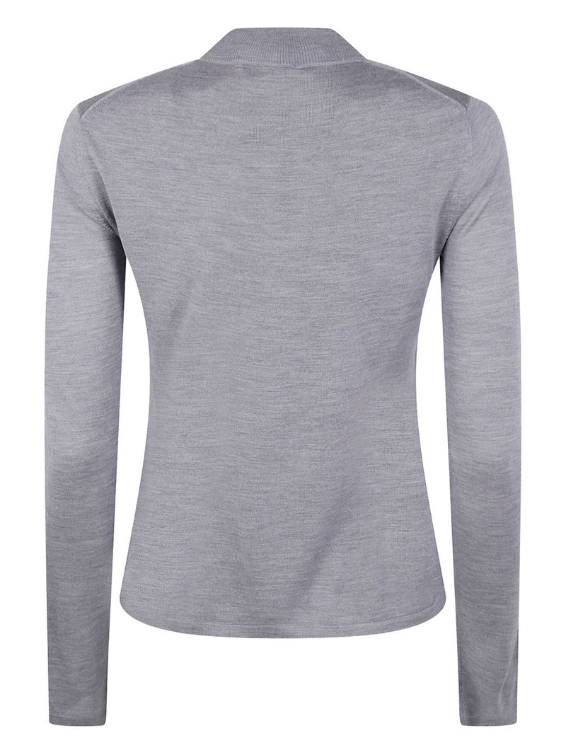 Max Mara high-neck long-sleeve sweater outlook