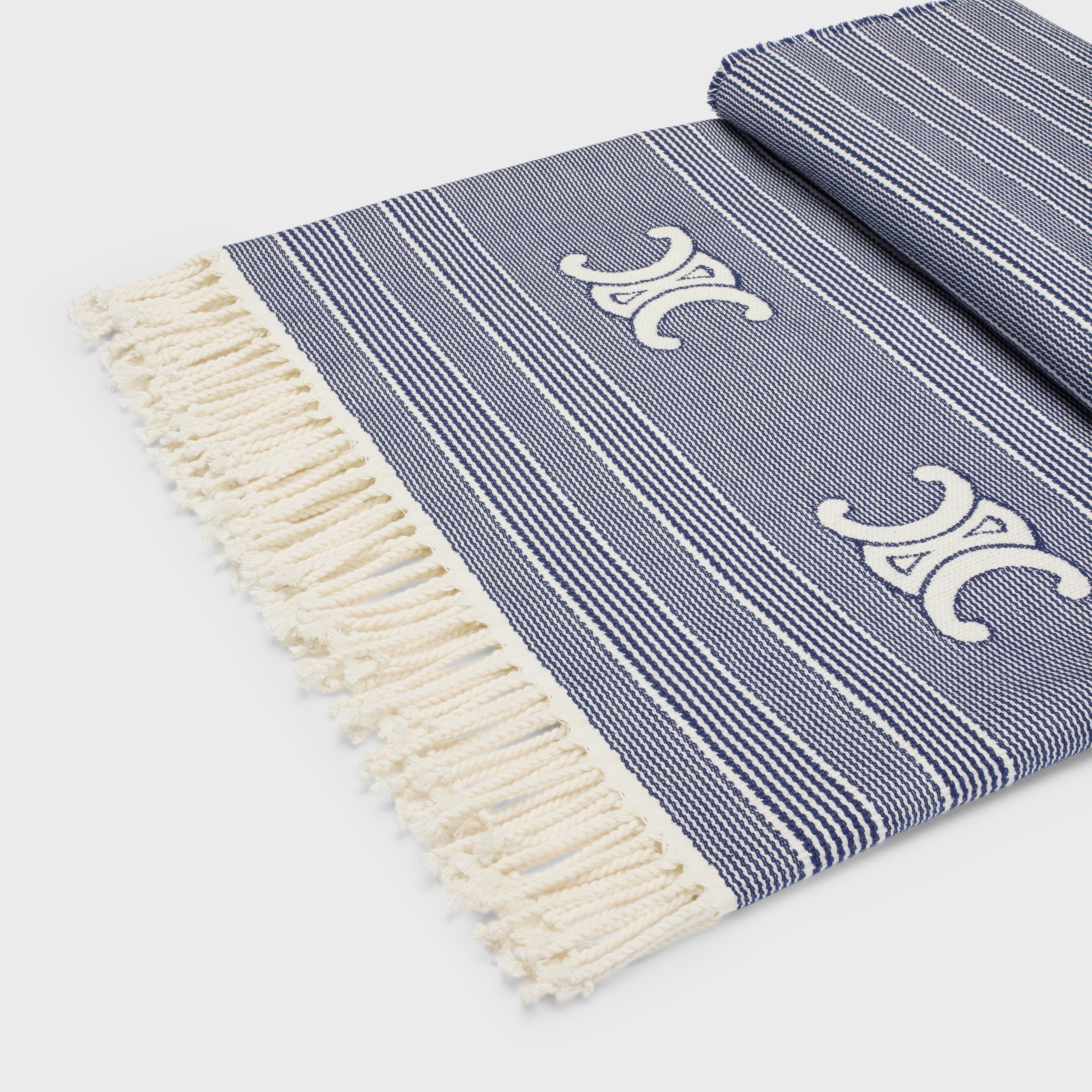 triomphe fouta in striped cotton - 2