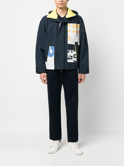 Paul & Shark Sail the City Save the Sea patchwork jacket outlook