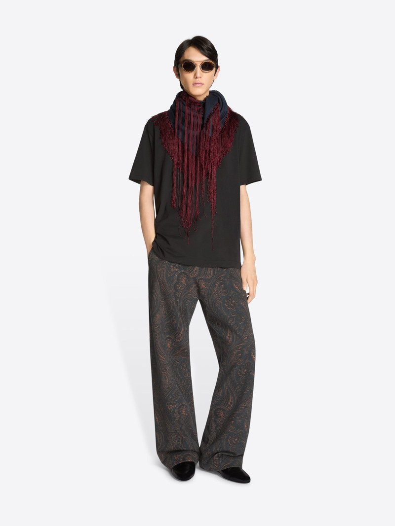 EMBROIDERED SILK SCARF 3