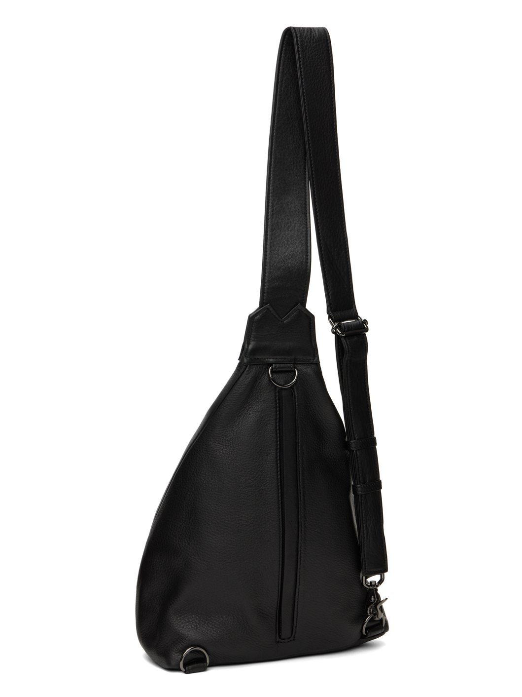 Black Y Crossbody Bag - 3