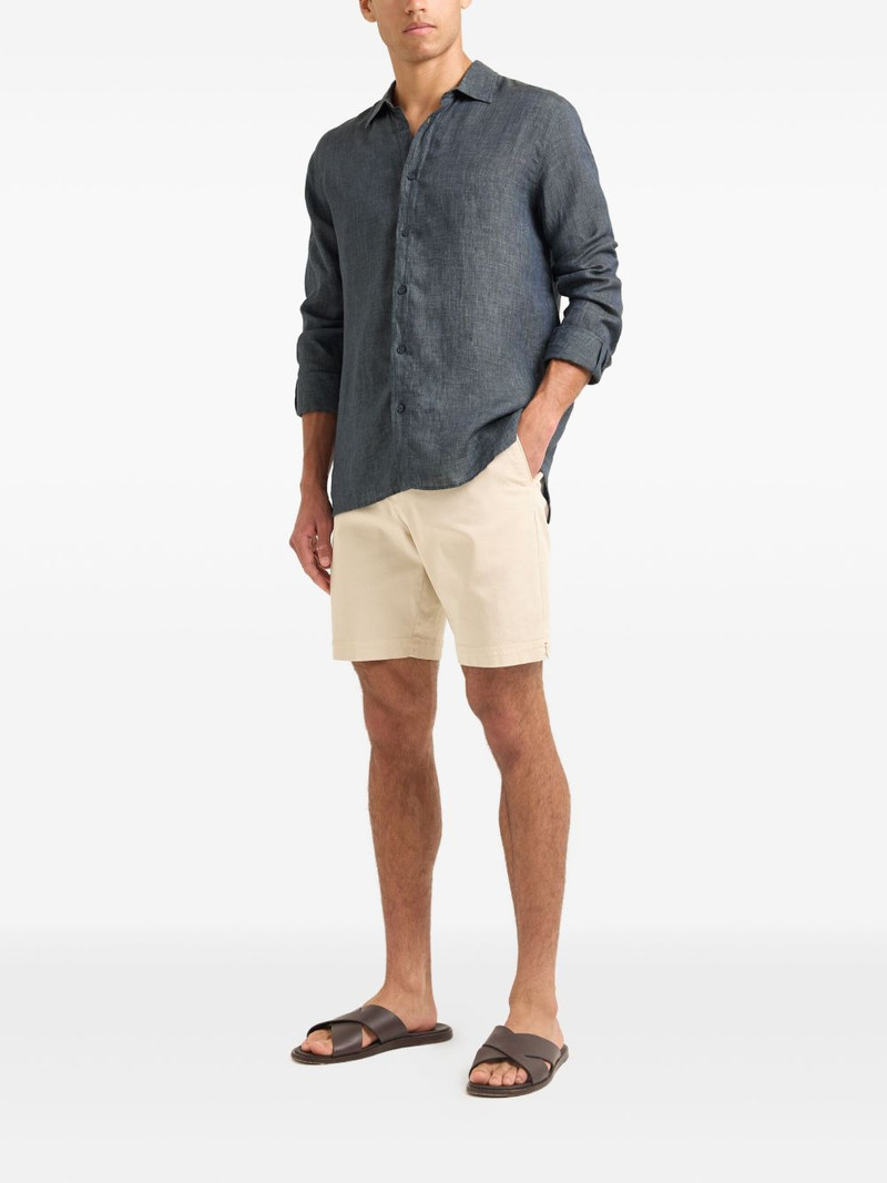 ORLEBAR BROWN stretch-cotton belted shorts outlook