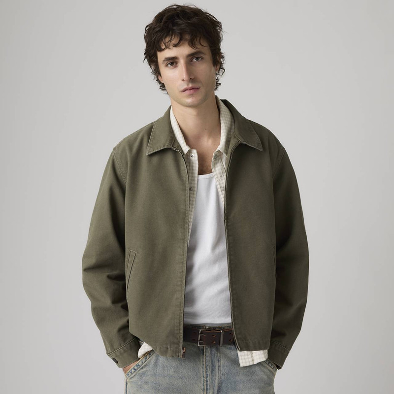 Levi's CASTRO MECHANICS FULL-ZIP LIGHTWEIGHT CANVAS JACKET outlook