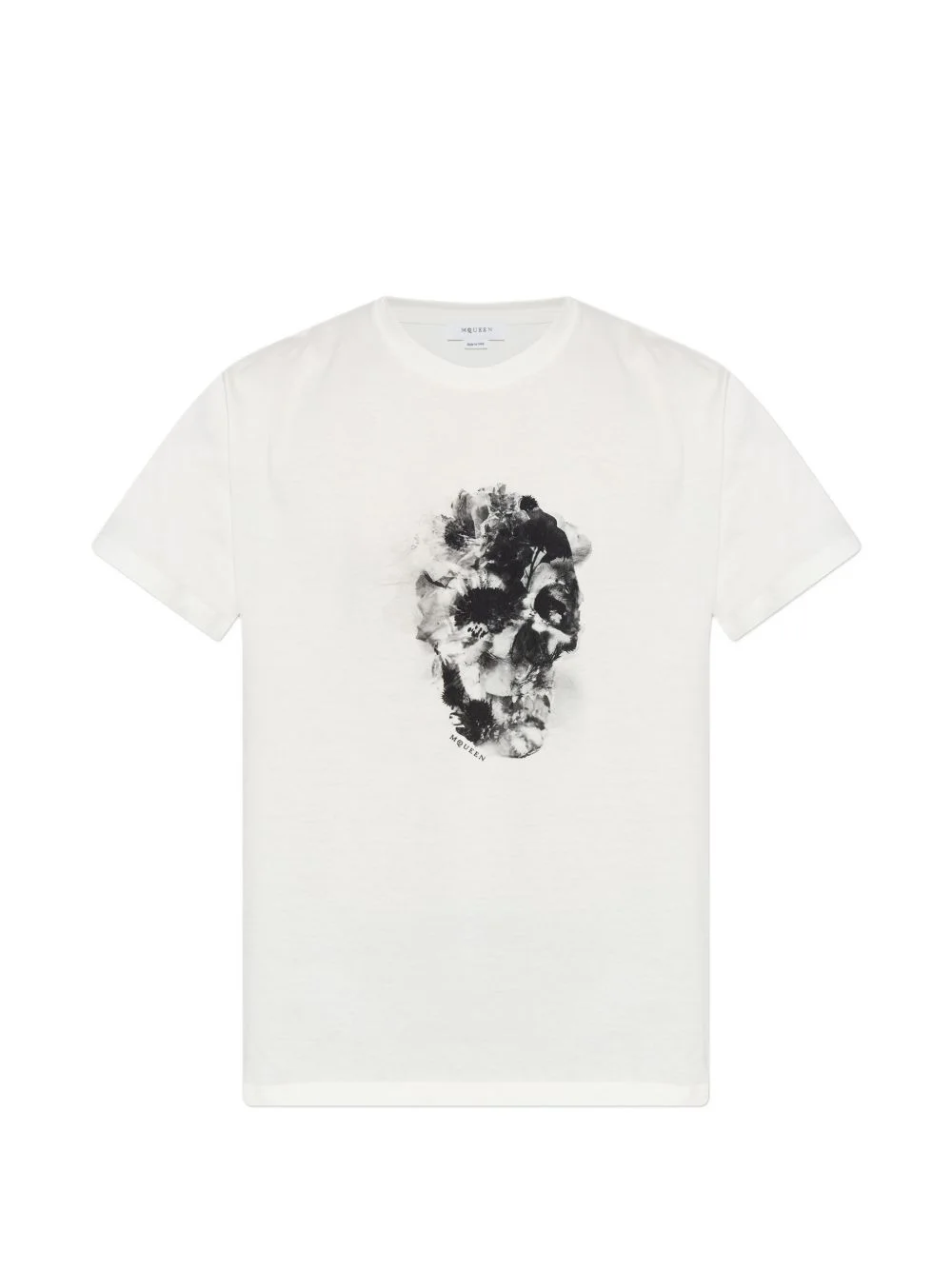 skull-print T-shirt - 1
