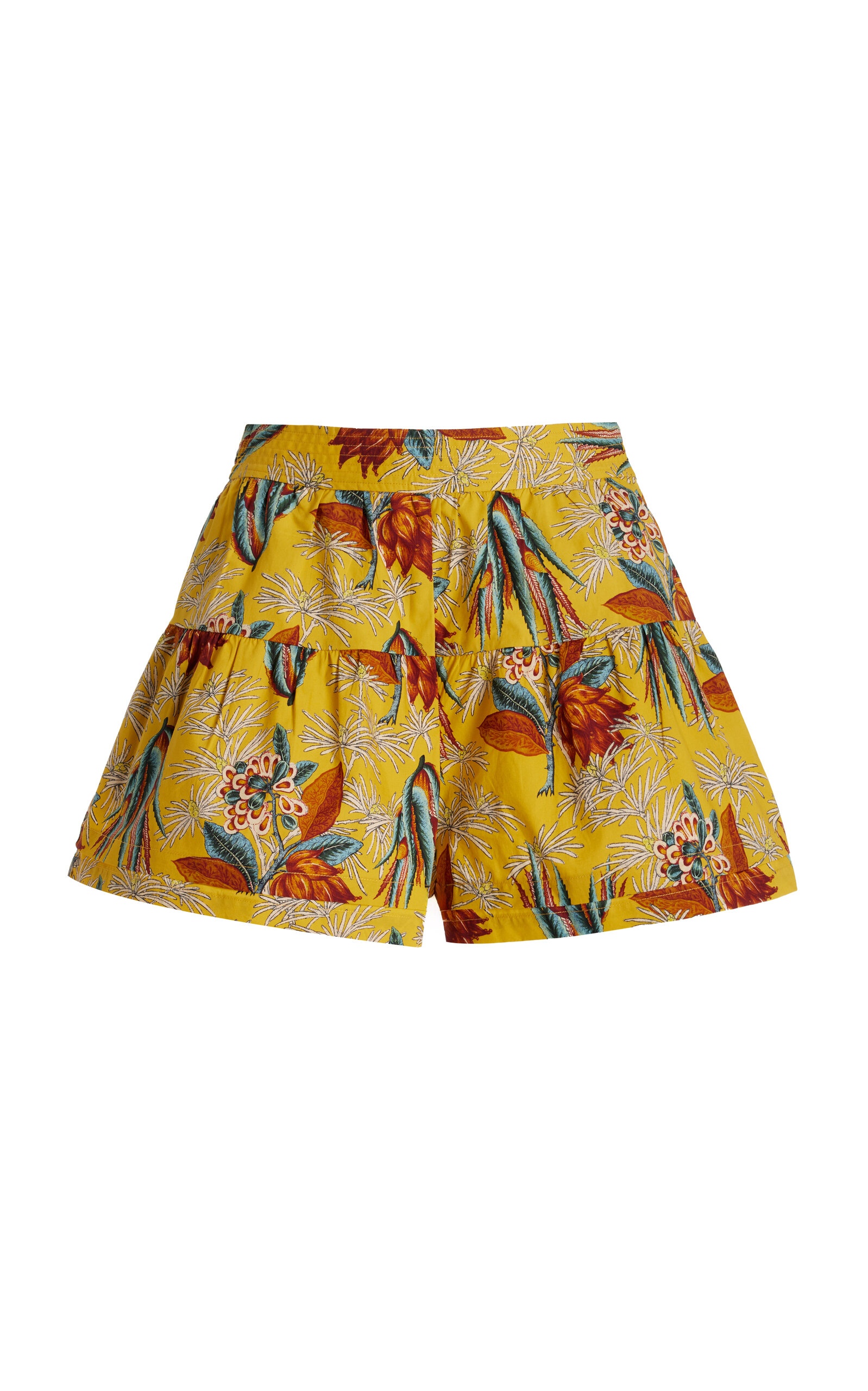 Elsie Cotton Mini Shorts floral - 1