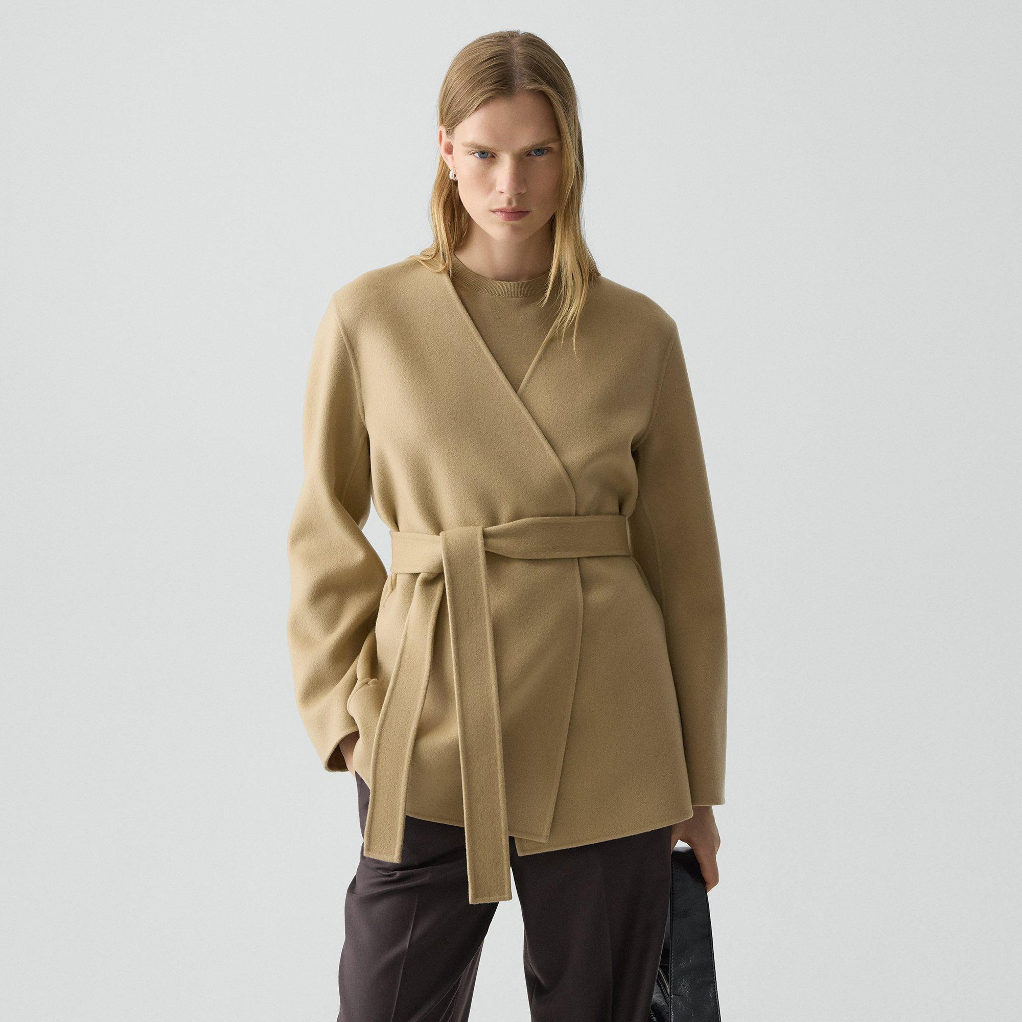 Cardigan Jacket in Double-Face Wool-Cashmere - 3
