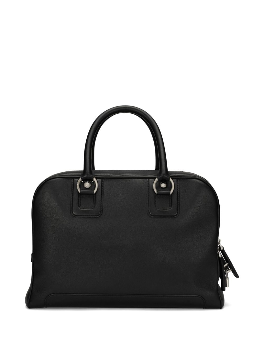 Re-Edition logo-plaque leather tote bag - 2