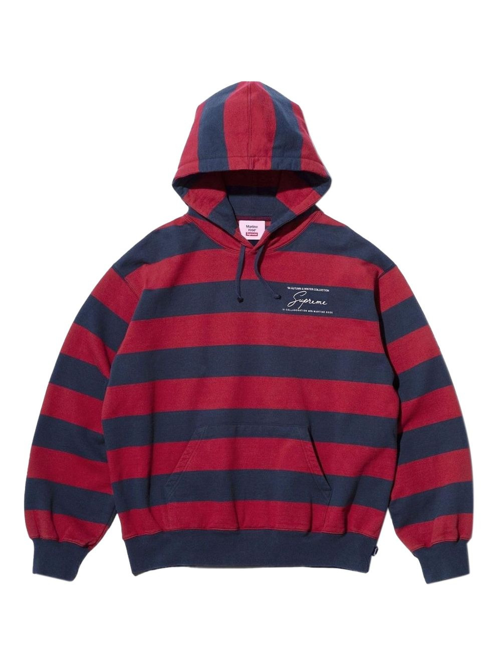 x Martine Rose® striped-pattern hoodie - 1