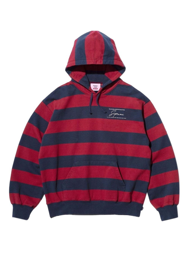 x Martine Rose® striped-pattern hoodie 1