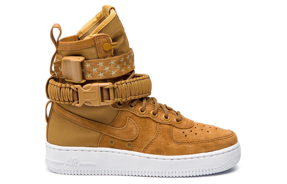 (WMNS) Nike SF Air Force 1 High 'Muted Bronze' 857872-203 - 2