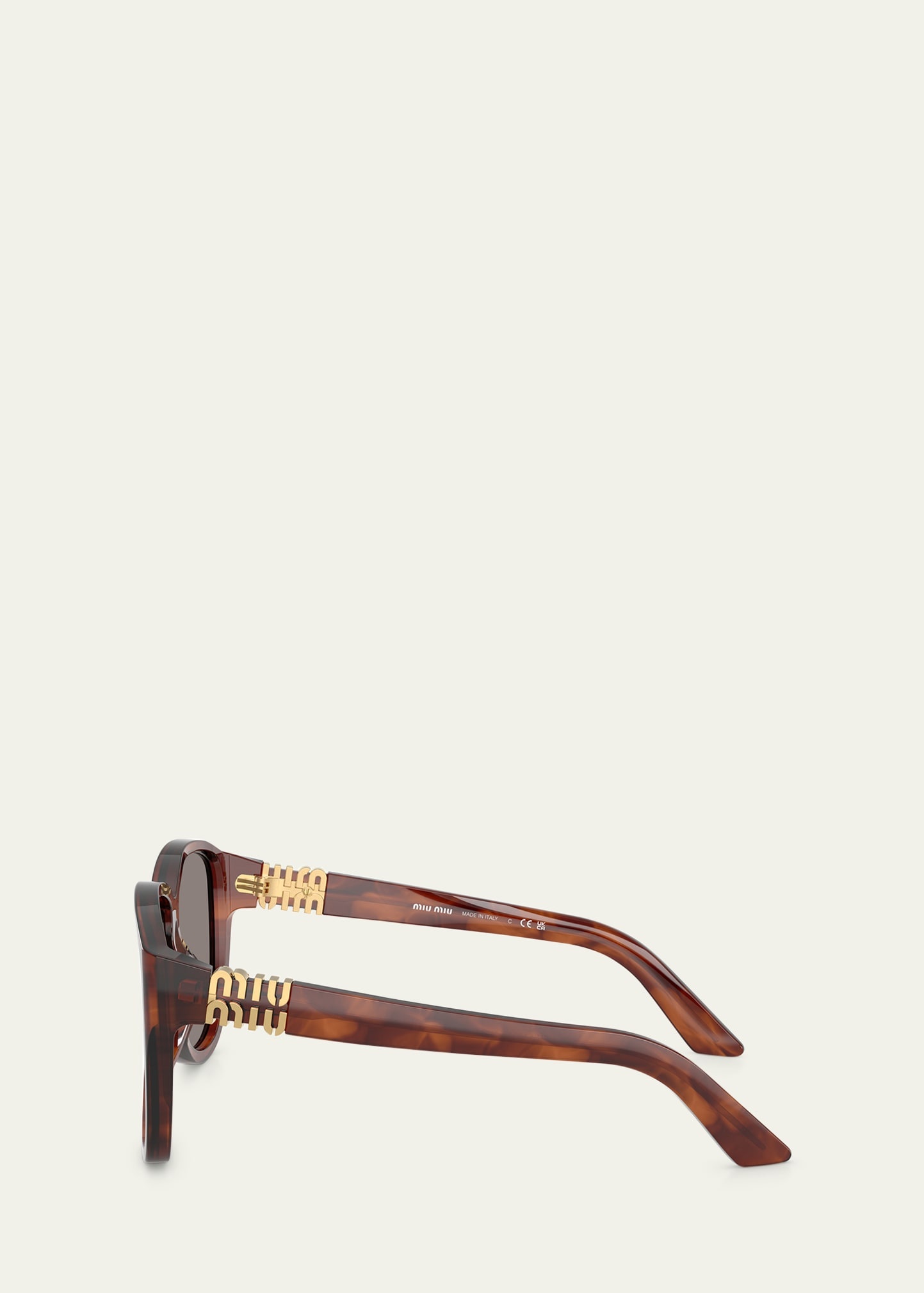 MU A08SF Acetate Aviator Sunglasses - 3