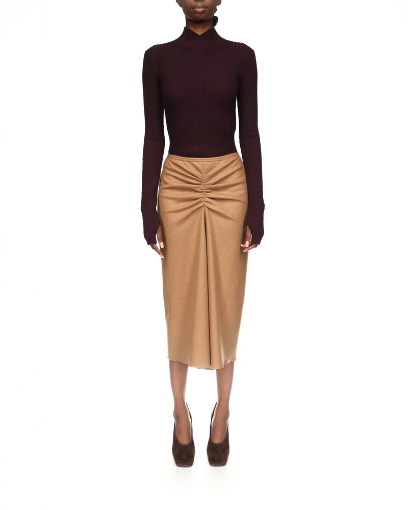 Victoria Beckham BELA MIDI SKIRT outlook