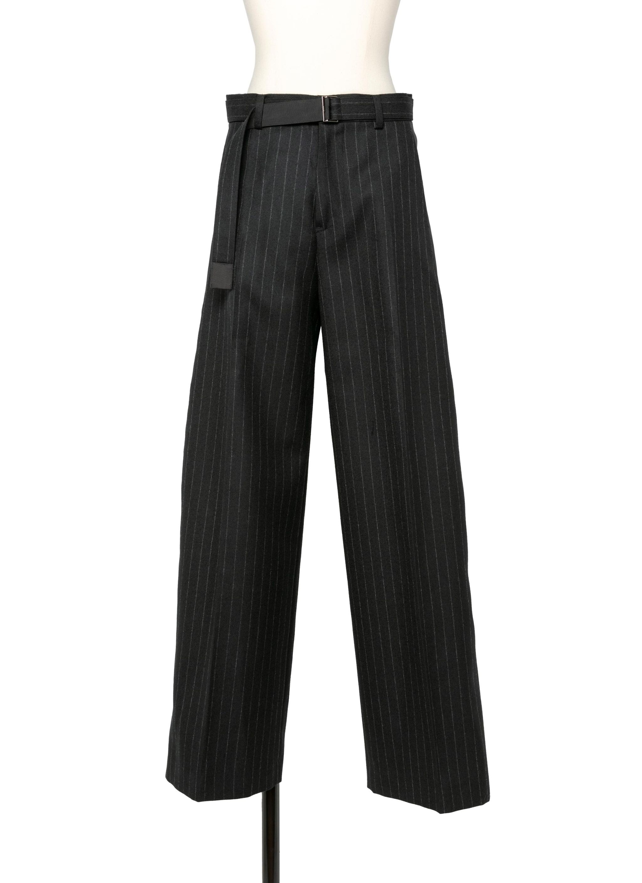 Chalk Stripe Pants - 1