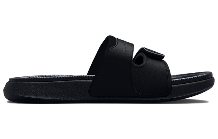 (WMNS) Under Armour Ansa Studio Slide 'Black Jet Grey' 3025045-001 - 2