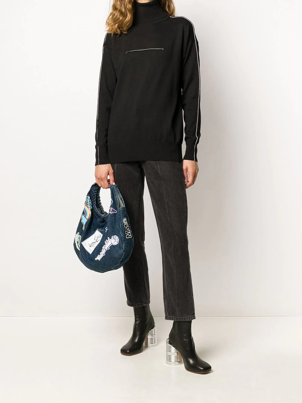 Dart turtleneck jumper - 2