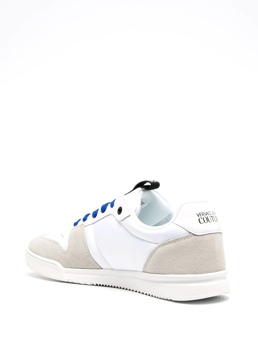 colour-block logo print sneakers - 3