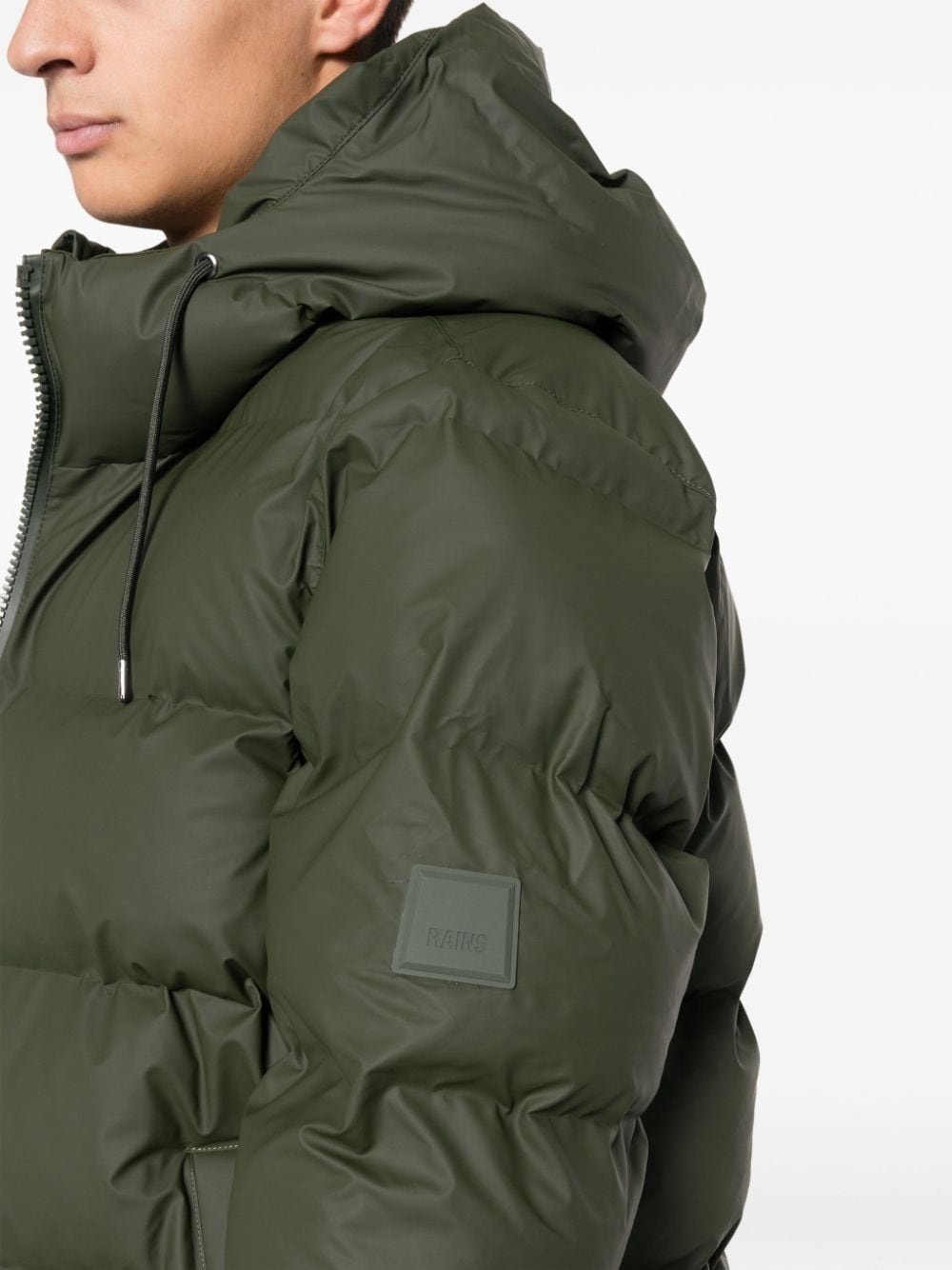 hooded padded jacket - 5