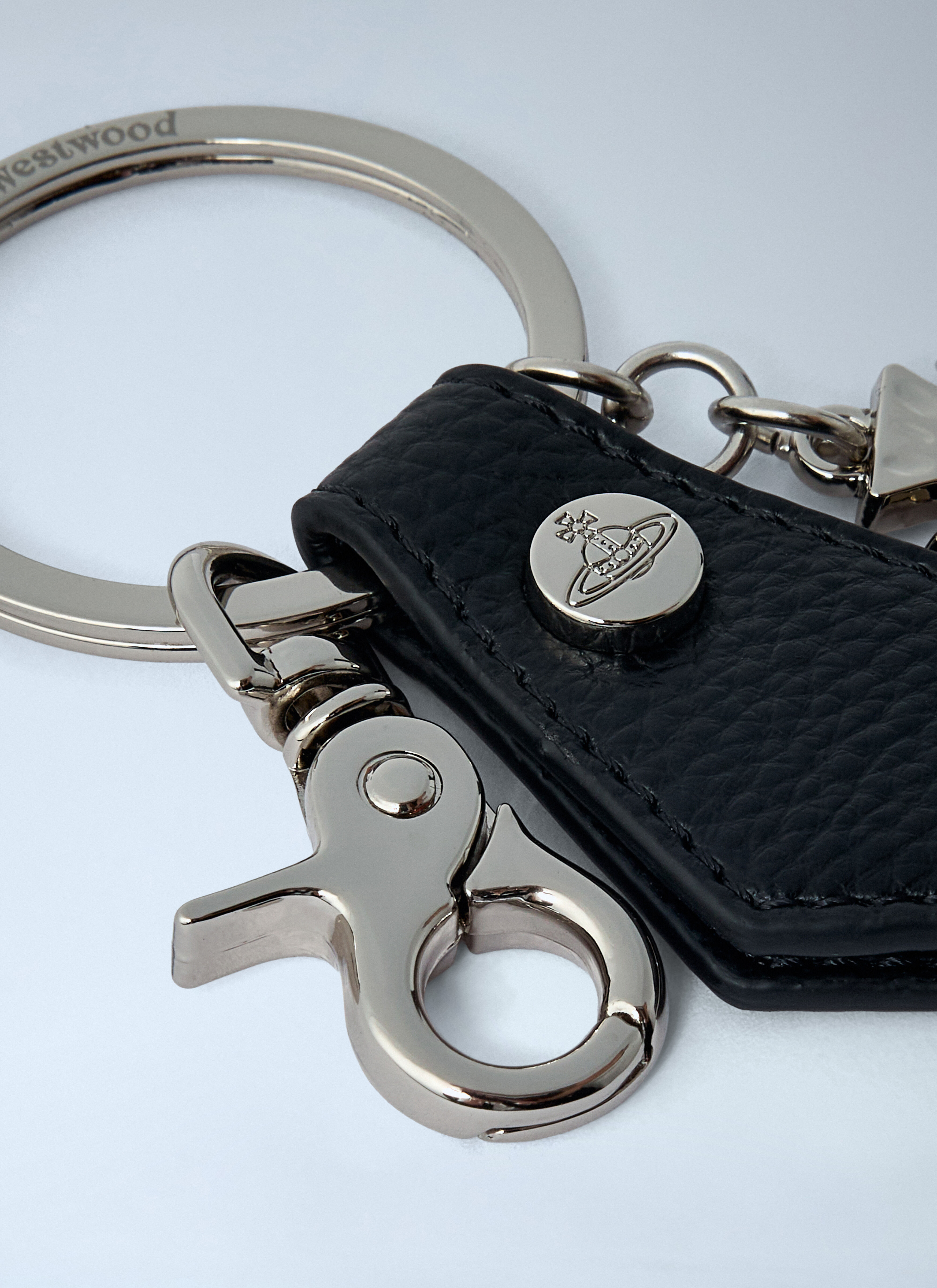 Hammered Orb Keyring - 2